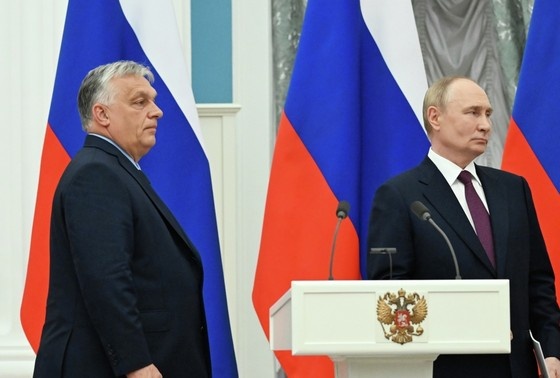    Виктор Орбан и Владимир Путин