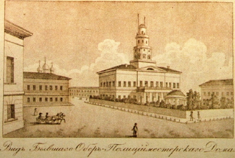 Первое изображение Хитровской площади на плане Москвы 1825 года. 