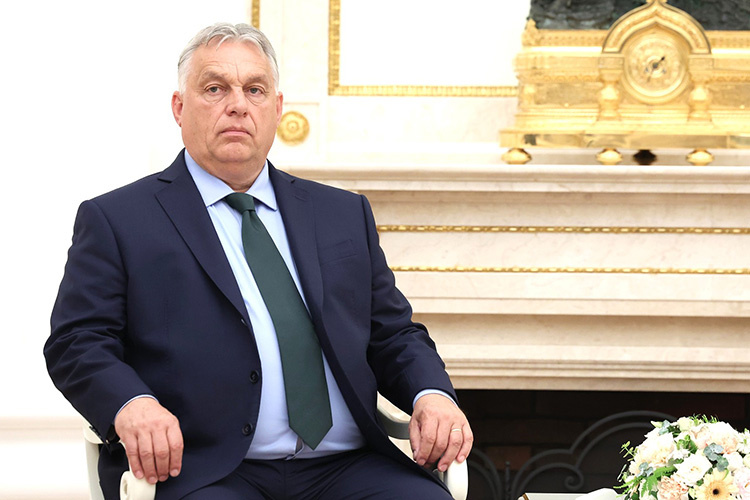    Виктор Орбан: «Скоро Венгрия станет, видимо, единственной страной в Европе, которая сможет говорить со всеми».   
Фото: kremlin.ru