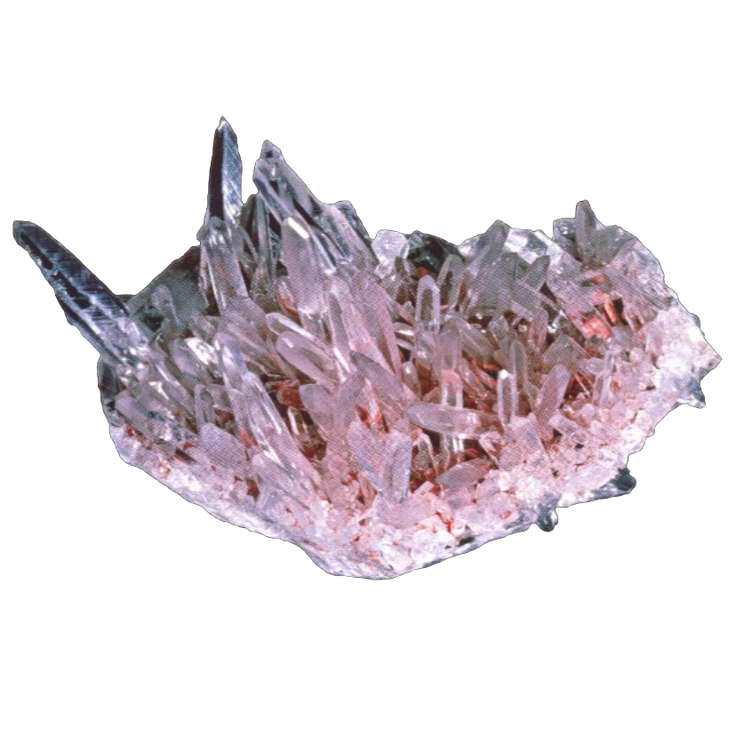 Этот великолепный кристаллический образец кварца был обнаружен в штате Минас-Жерайс на востоке Бразилии, где находятся самые крупные в мире месторождения кварца.