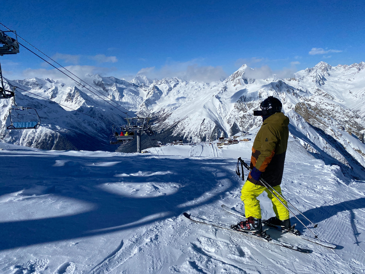 Северный горнолыжный склон.