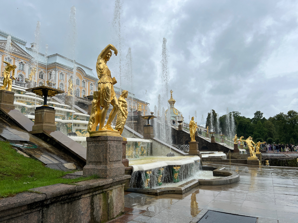 Петергоф, Нижний парк. Фото автора