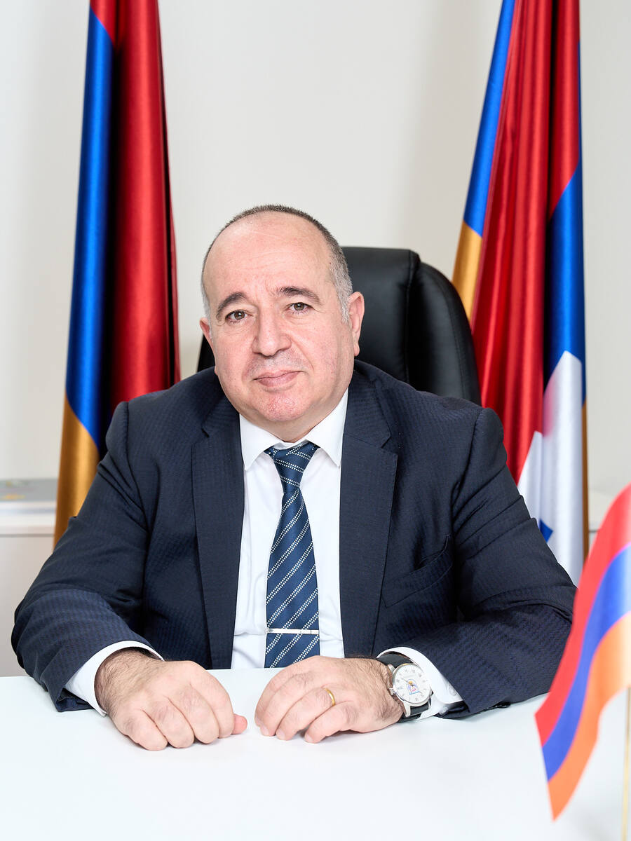 Лидер движения и партии «Всеармянский фронт» Аршак Карапетян