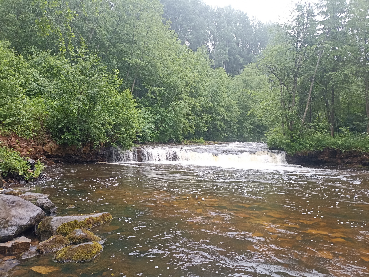 Водопад Падун на реке Тагажме