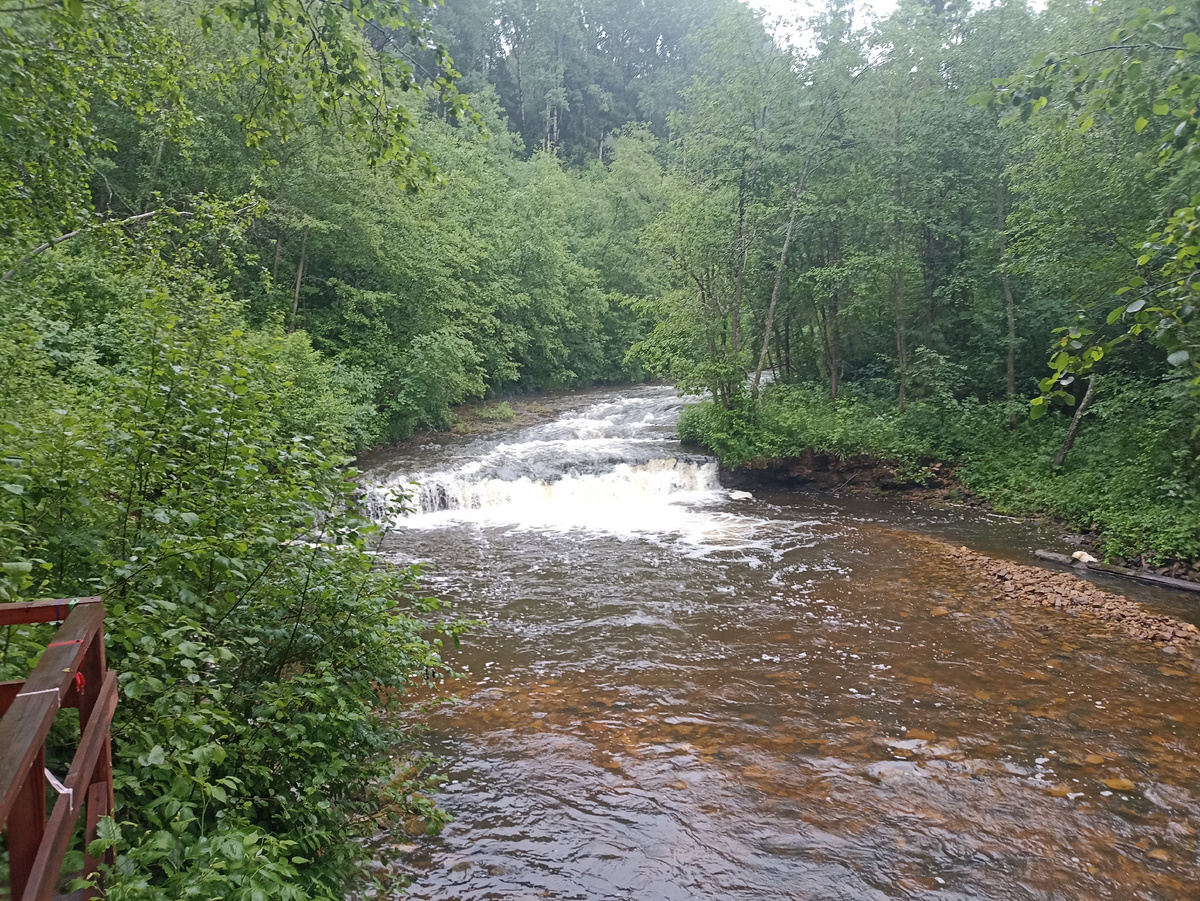 Водопад Падун на реке Тагажме