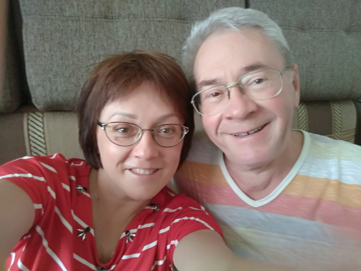 Это мы с папой 5 лет назад