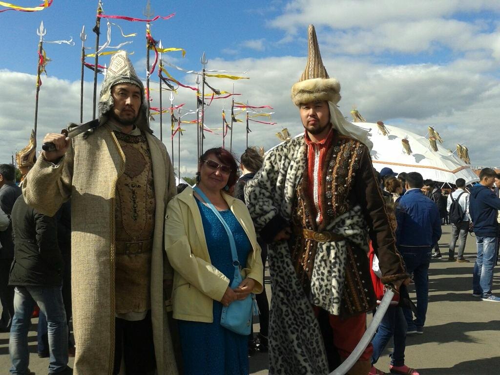 Вот такие богатыри разрешили с ними сфоткаться. 