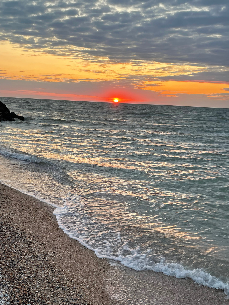 Самые красивые закаты. Фото автора.