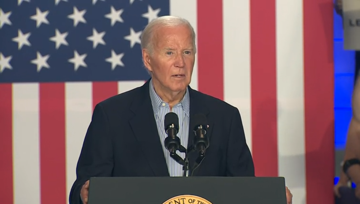 скриншот из его выступления в Мэдисоне