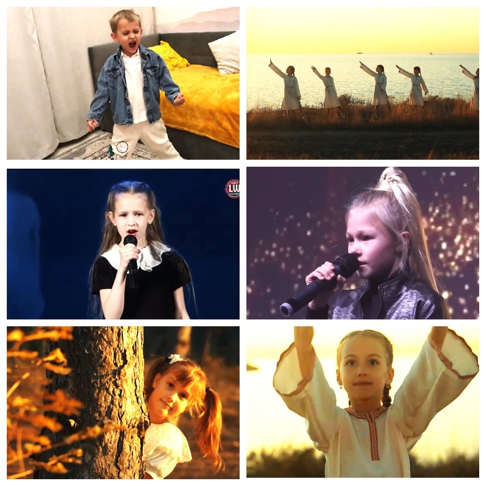 Российские школьники поют песни SHAMAN