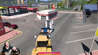 Euro Truck Simulator 2 на руле Fanatec DD1 