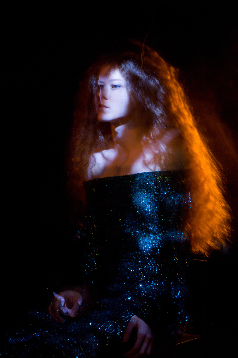 Один из моих любимых портретов в технике "Световой кисти"