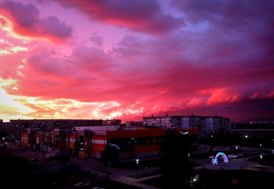    Закат. Источник: Инцидент Бийск
