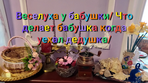 Веселуха у бабушки/Что делает бабушка когда уехал дедушка/Моя вечерняя подсветка/