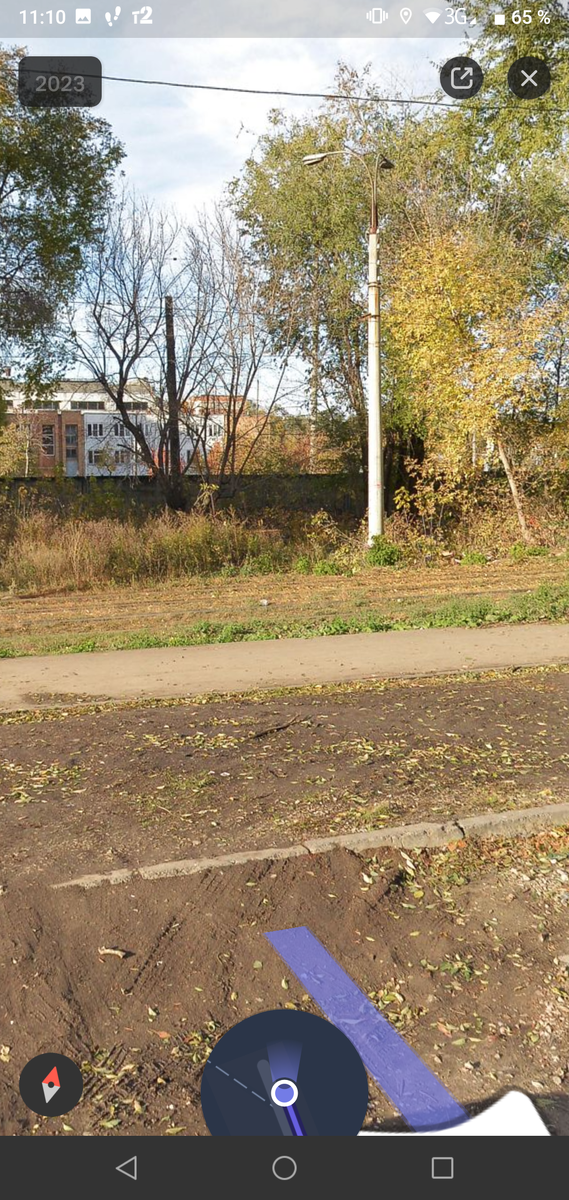 Трамвай линия в районе Юнгородка 