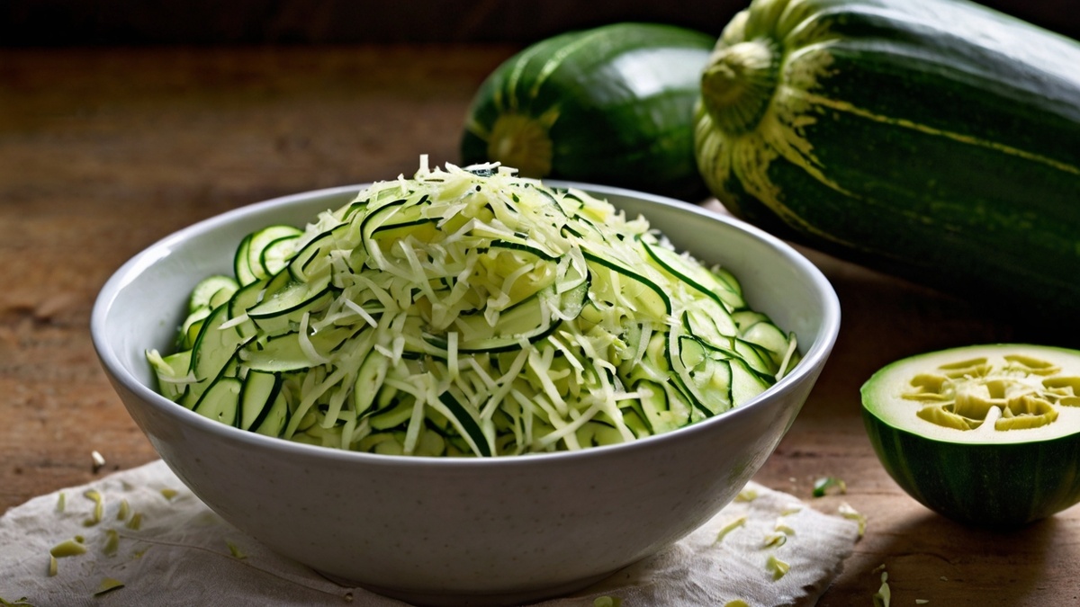 Натёртые кабачки