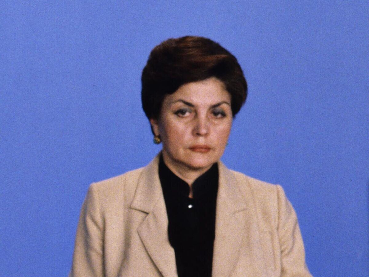 Умерла диктор Центрального телевидения Гостелерадио СССР Аза Лихитченко ...