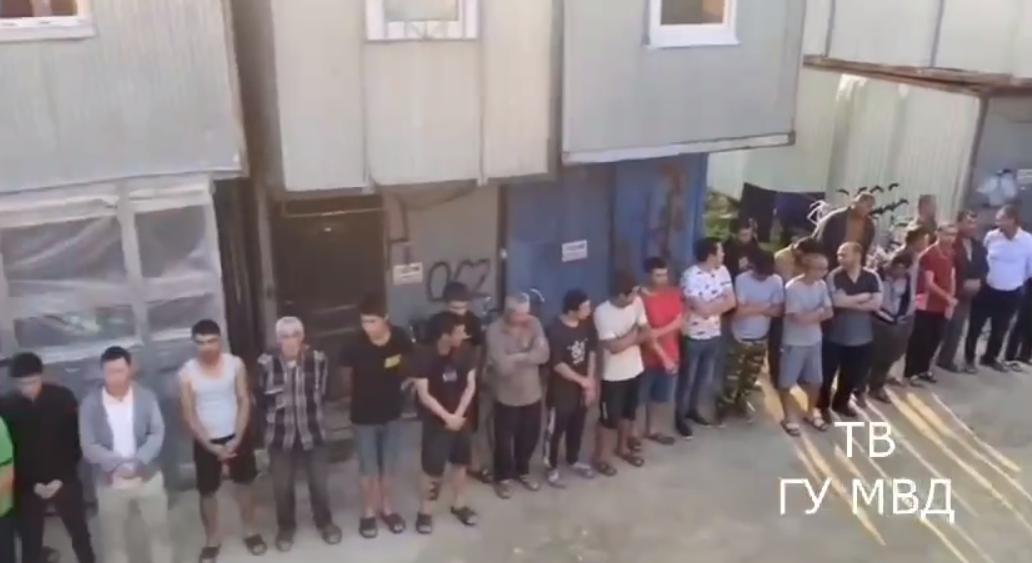 Съемка ГУ МВД 