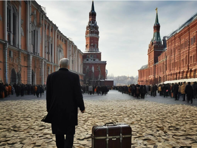 В России наблюдается массовое бегство высокопоставленных чиновников, которые помимо накопленных богатств увезли с собой сведения относящиеся к Гостайне.
