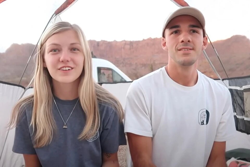 Габби Петито и Брайан Лондри вели блог о своем путешествии по стране. Фото: Личная страница героя публикации в соцсети.