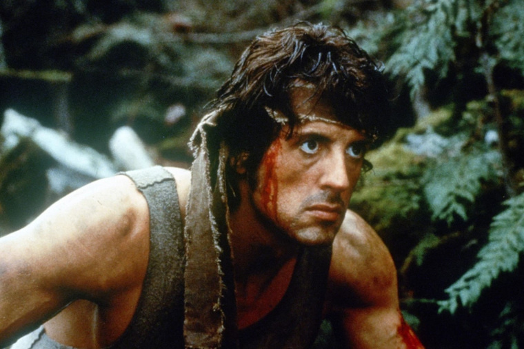 Сильвестр Сталлоне больше всего снимался в боевиках. Фото: Рэмбо: Первая кровь (1982), реж. Тед Котчефф