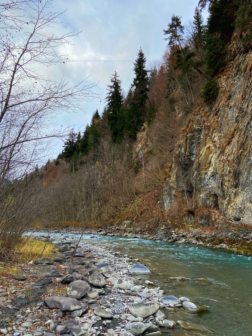 Транскам — очень живописная трасса.