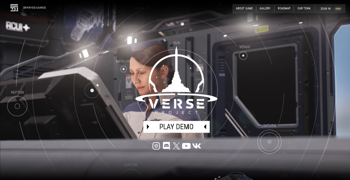 Verse Project - игра от отечественных разработчиков на движке Unreal engine с  претензией на масштабность и соперничество со Star Citizen Российский игропром давно переживает тяжёлые времена и лишь...