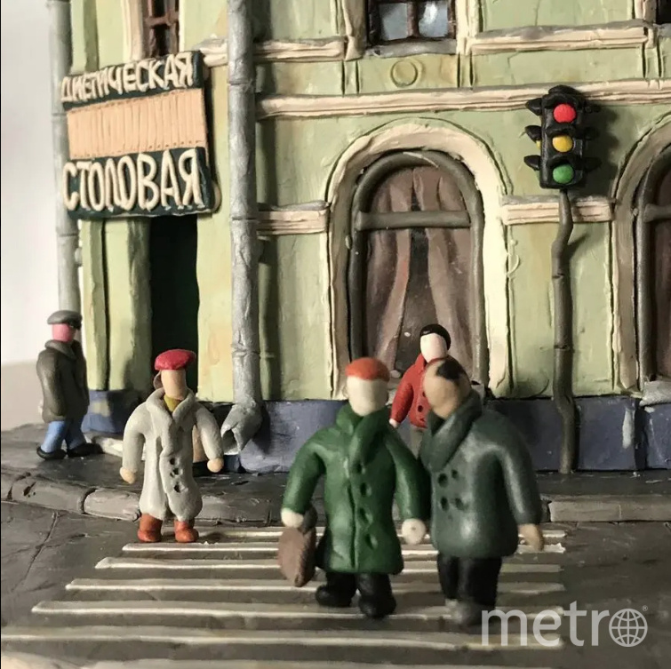    "Забытая бочка", фрагмент работы столичного хуожника."Галерея Давыдково"