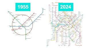 Plan de métro d'Moscou