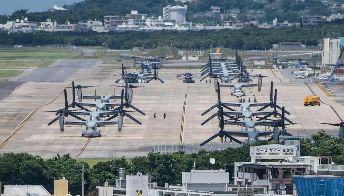 Окинава. Военная база США