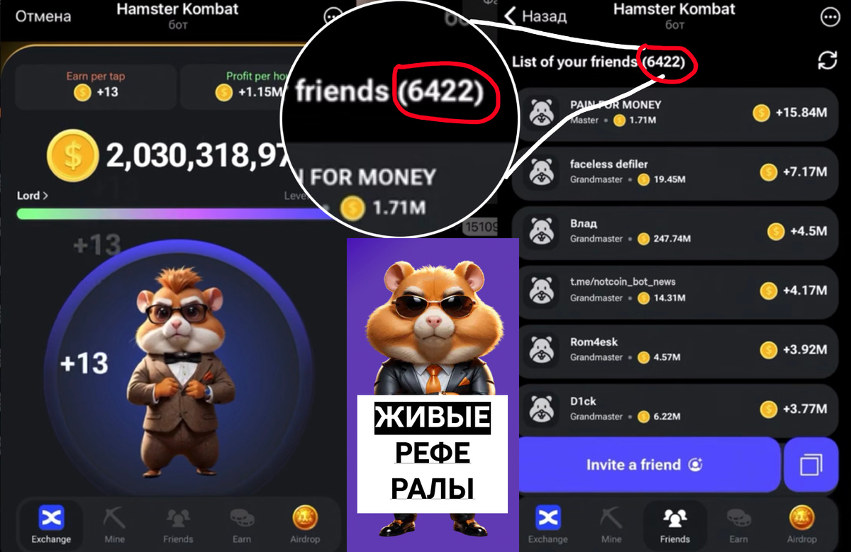Хомяк телеграм отзывы