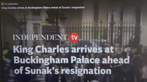 Королевская семья. В пятницу король Чарльз вернулся в Букингемский дворец для встречи со старым и новым премьер-министрами
