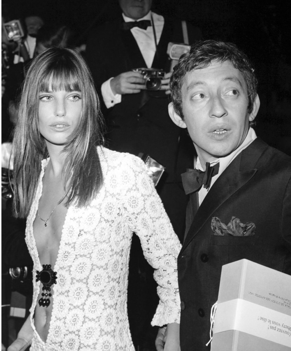 Джейн Биркин и Серж Генсбур на Artists Union's Gala, 1969