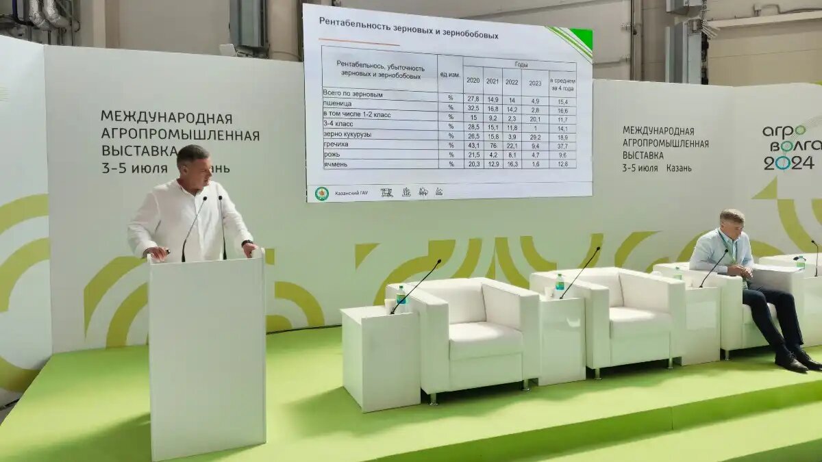 Фото:© Артем Борисов / Glavagronom.ru Директор Института экономики Казанского ГАУ, доктора технических наук, профессор Марат Низамутдинов проанализировал рентабельность растениеводства в хозяйствах Татарстана