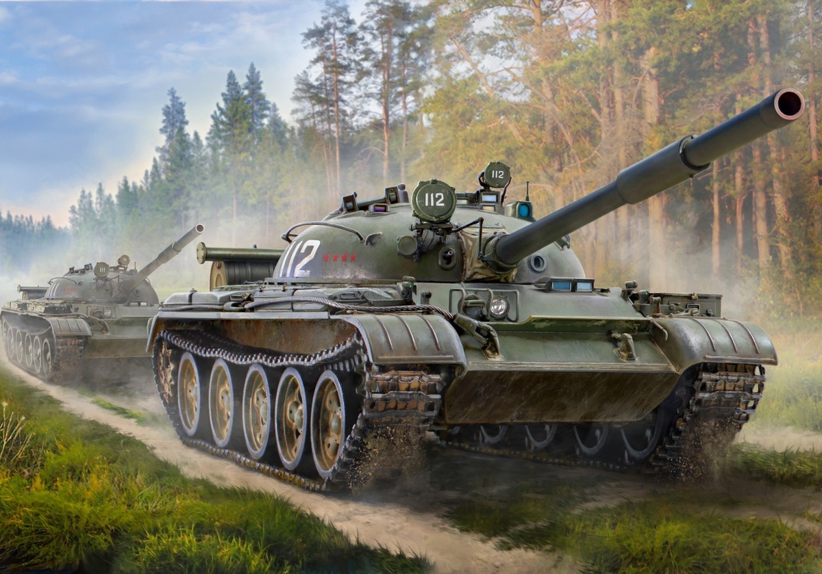 Советский основной боевой танк Т-62