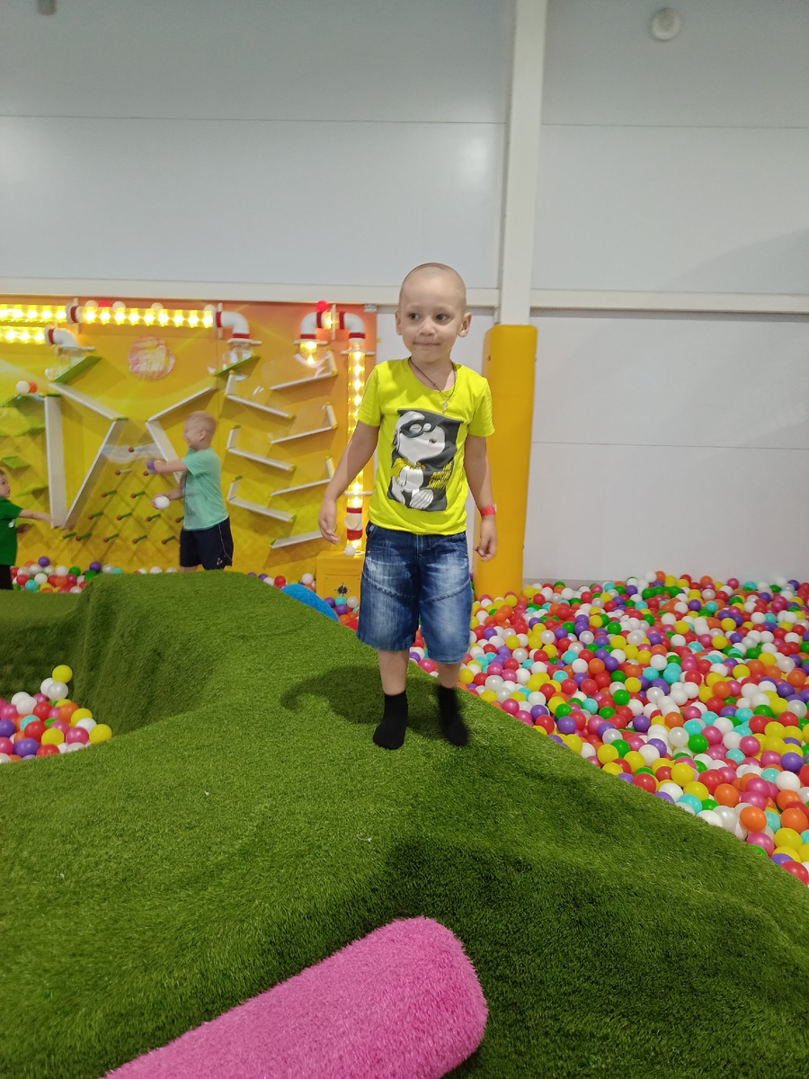 Внук Миша. 