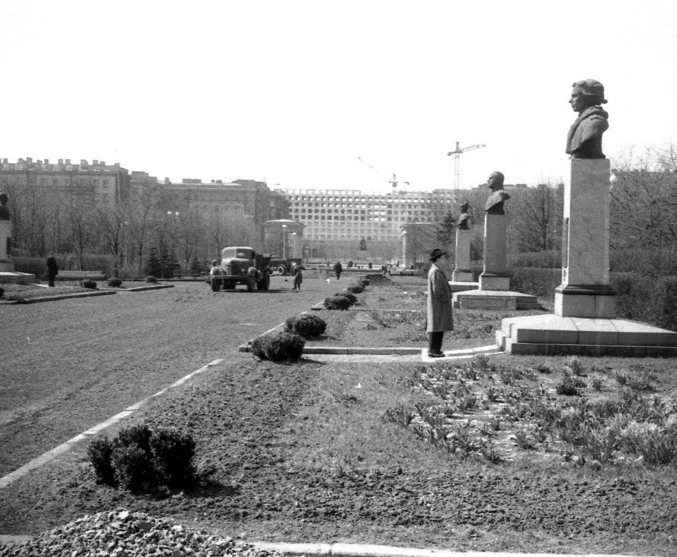 Парк Победы 1917г Ленинград .