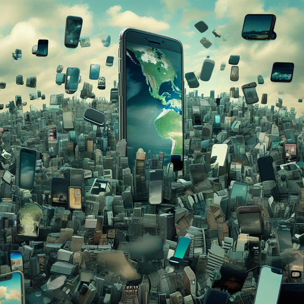 Изображение сгенерировано специально для статьи "Лучшие бюджетные телефоны с AliExpress" с помощью ИИ "PixArt Sigma"