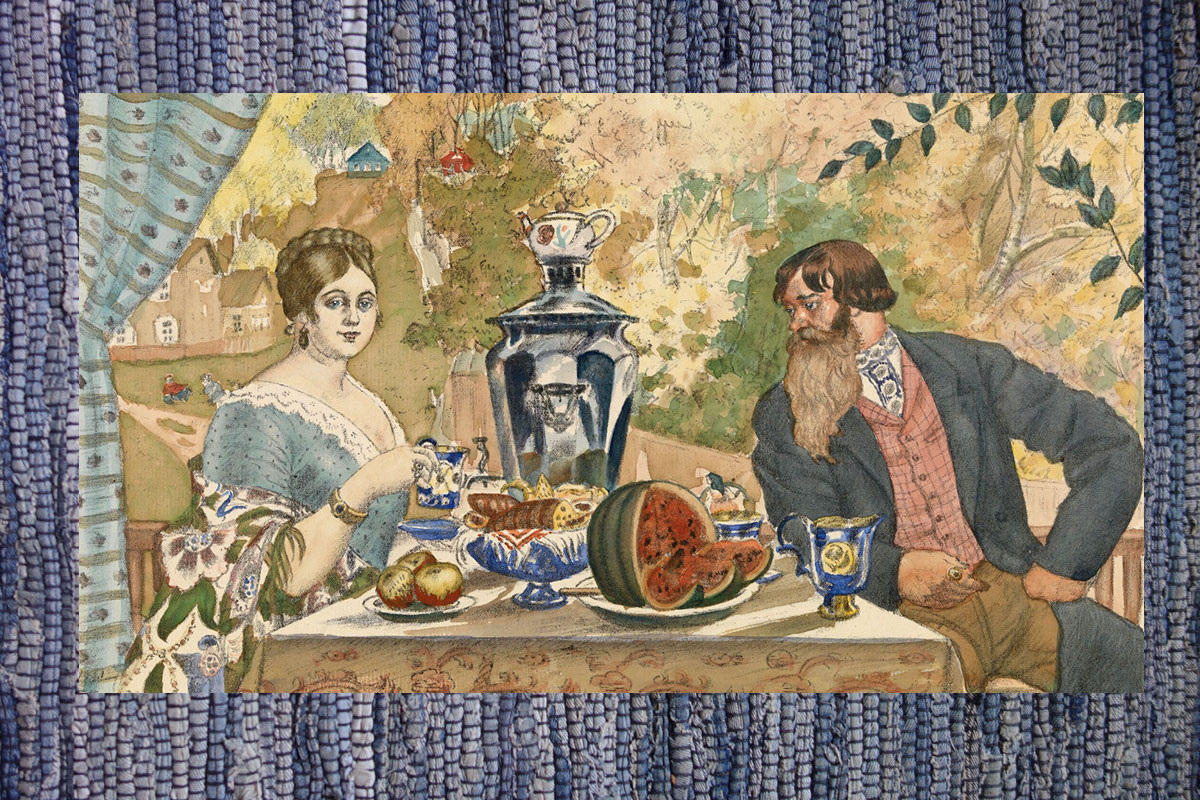 картина Кустодиева