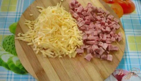 Ветчина и твердый сыр