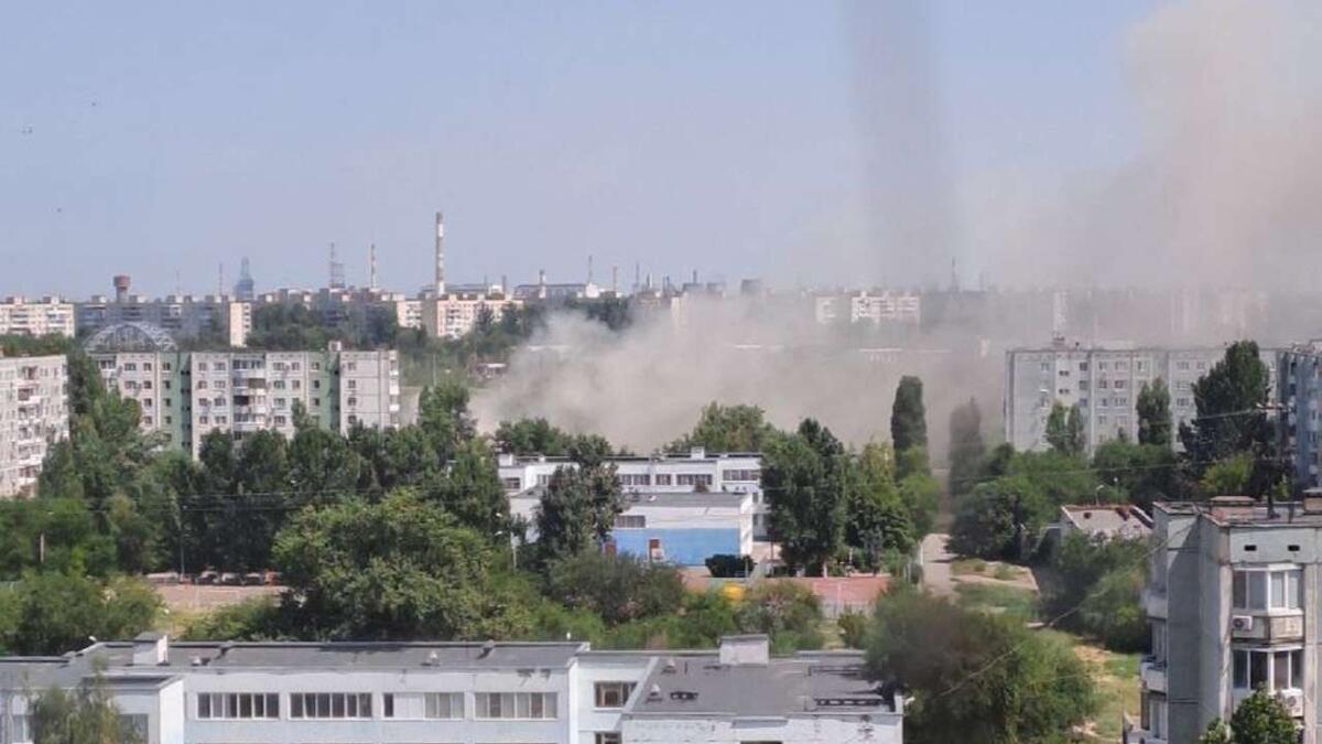    В Волгограде взорвалась насосная станция