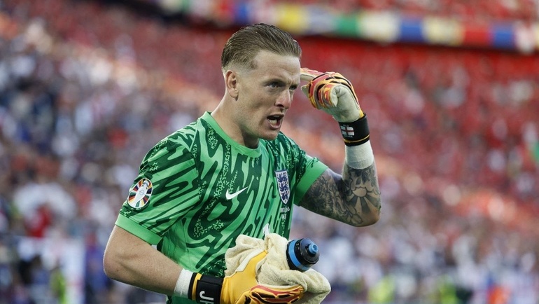    Джордан Пикфорд. Reuters