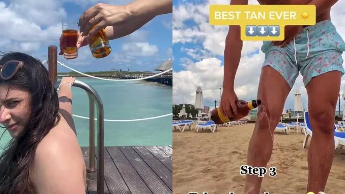    В соцсетях многие обливаются пивом на пляже, но делать этого не стоит
