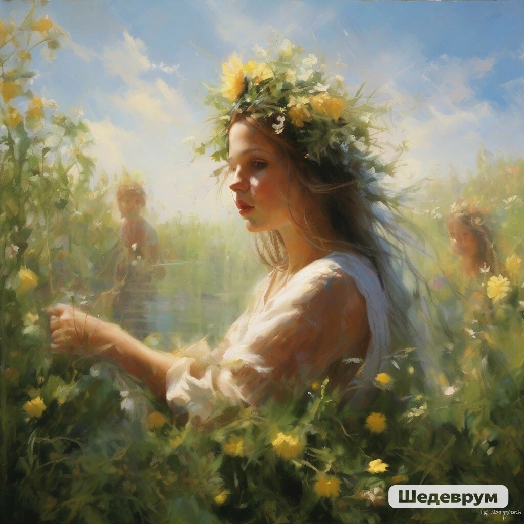 День Ивана Купалы /как это видит Шедеврум/