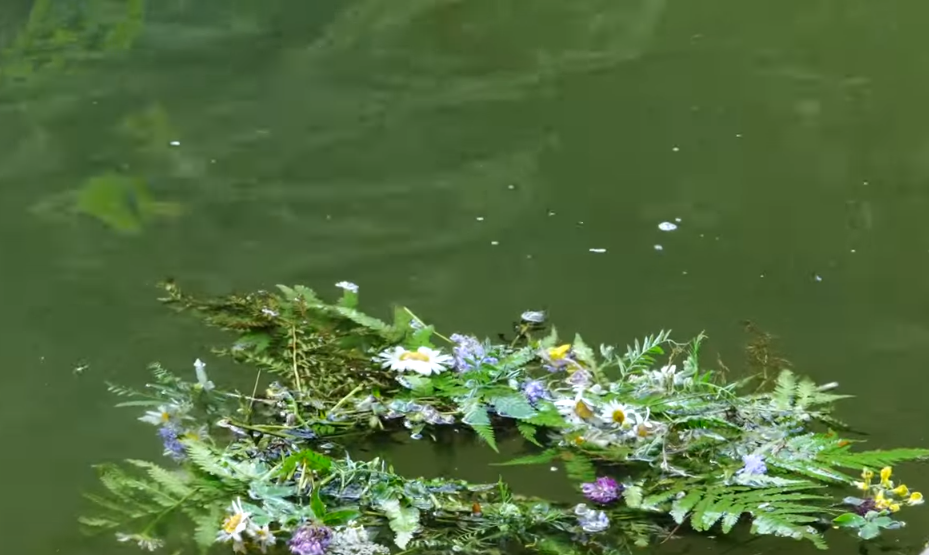 Венок из цветов