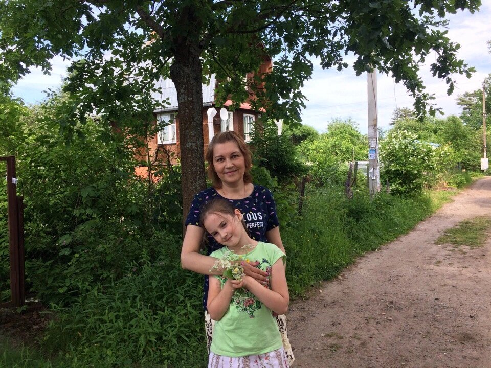 Любим ездить на природу. На даче