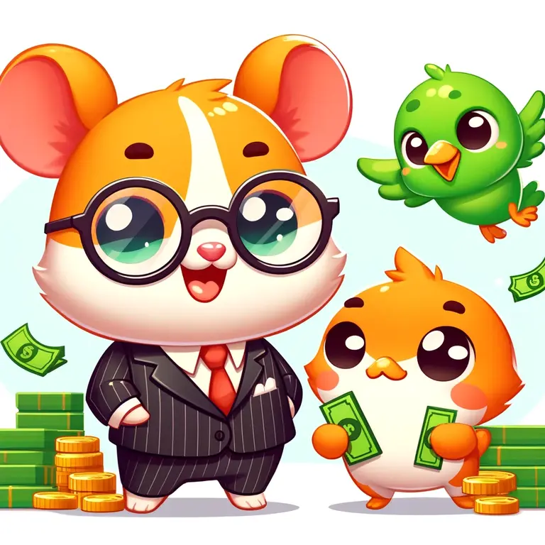 Hamster Kombat - захватывающий кликер, где каждое нажатие экрана приносит виртуальные монеты. Вы становитесь директором биржи с хомяком в главной роли.-2