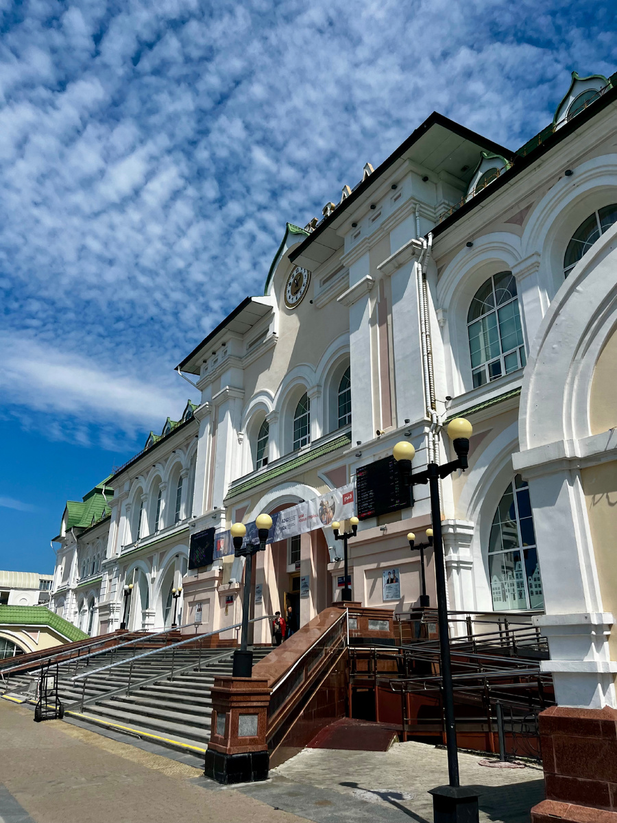 ЖД Вокзал, Хабаровски(фото из личного архива)
