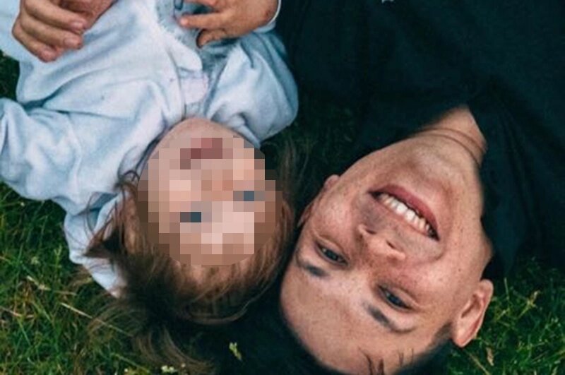    Артур Рыно с дочерью. Фото: соцсети