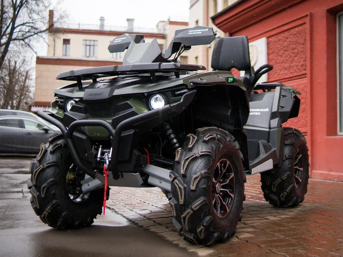    Автомобиль - инновационная разработка Московского Политеха© Фото : пресс-служба Московского политеха
